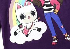 Name It plum purple Gabby\'s Dollhouse top